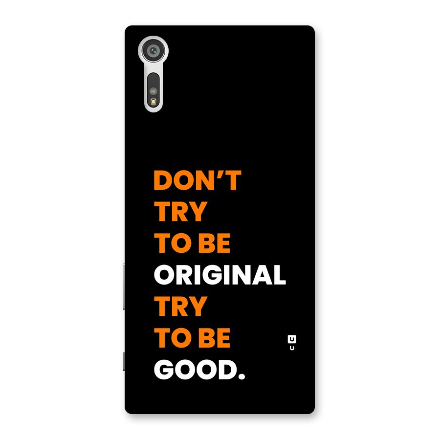 To Be Good Back Case for Xperia XZ