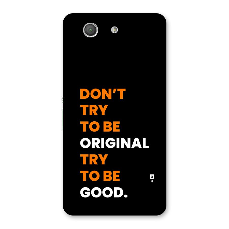 To Be Good Back Case for Xperia Z3 Compact