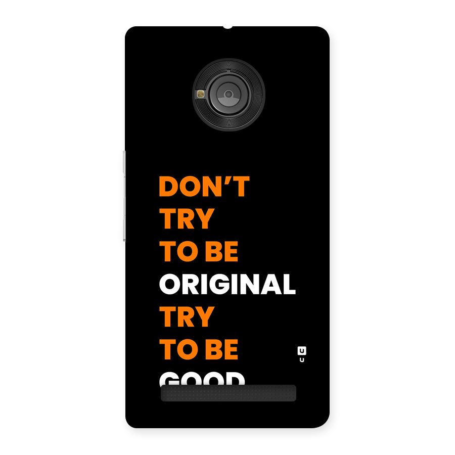 To Be Good Back Case for Yuphoria