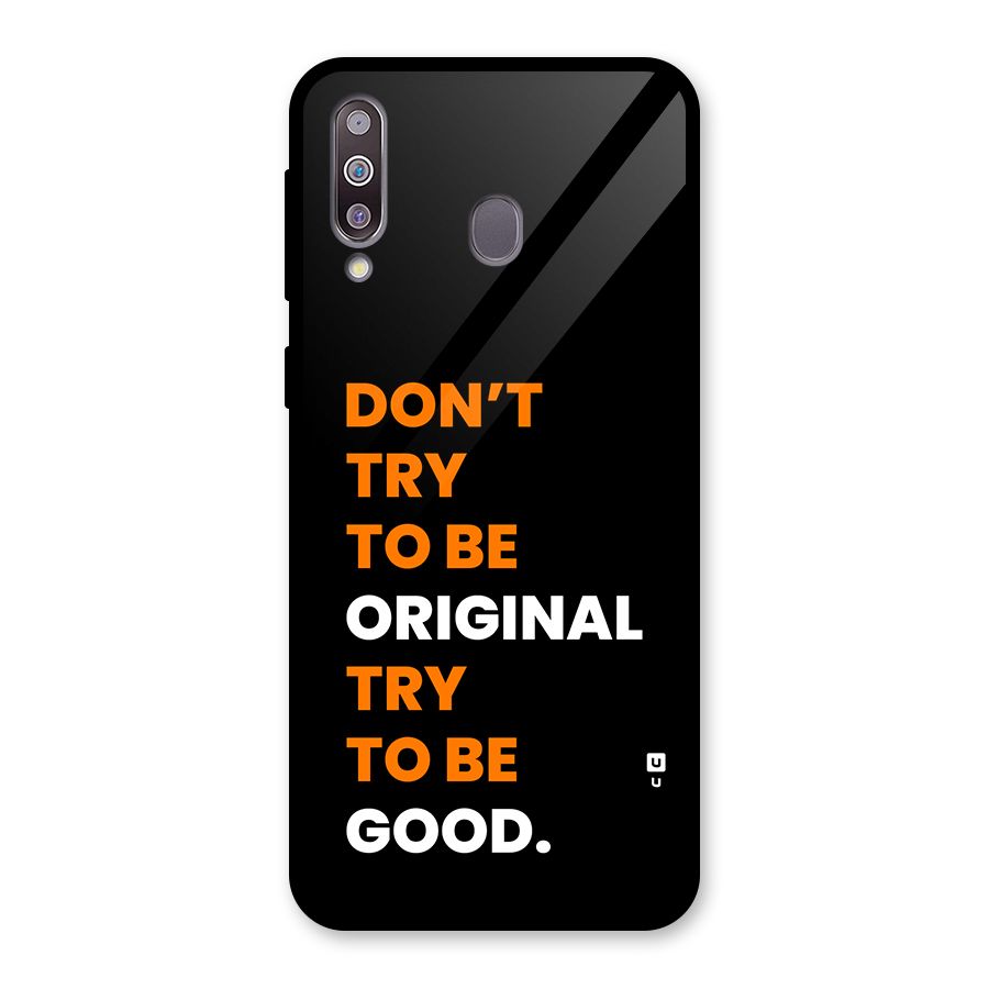 To Be Good Glass Back Case for Galaxy M30