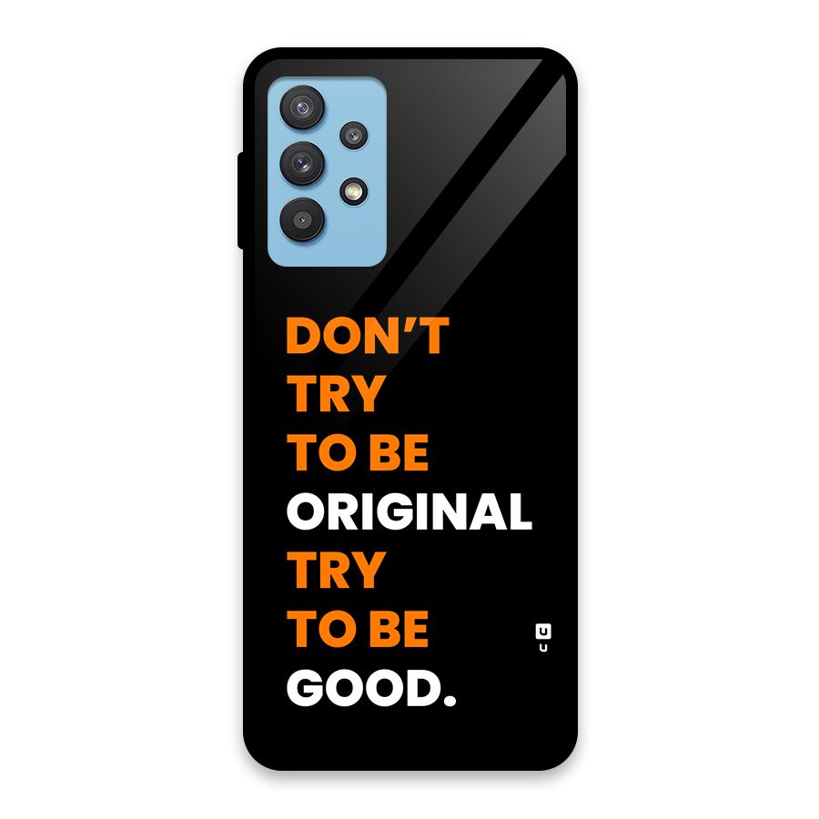 To Be Good Glass Back Case for Galaxy M32 5G