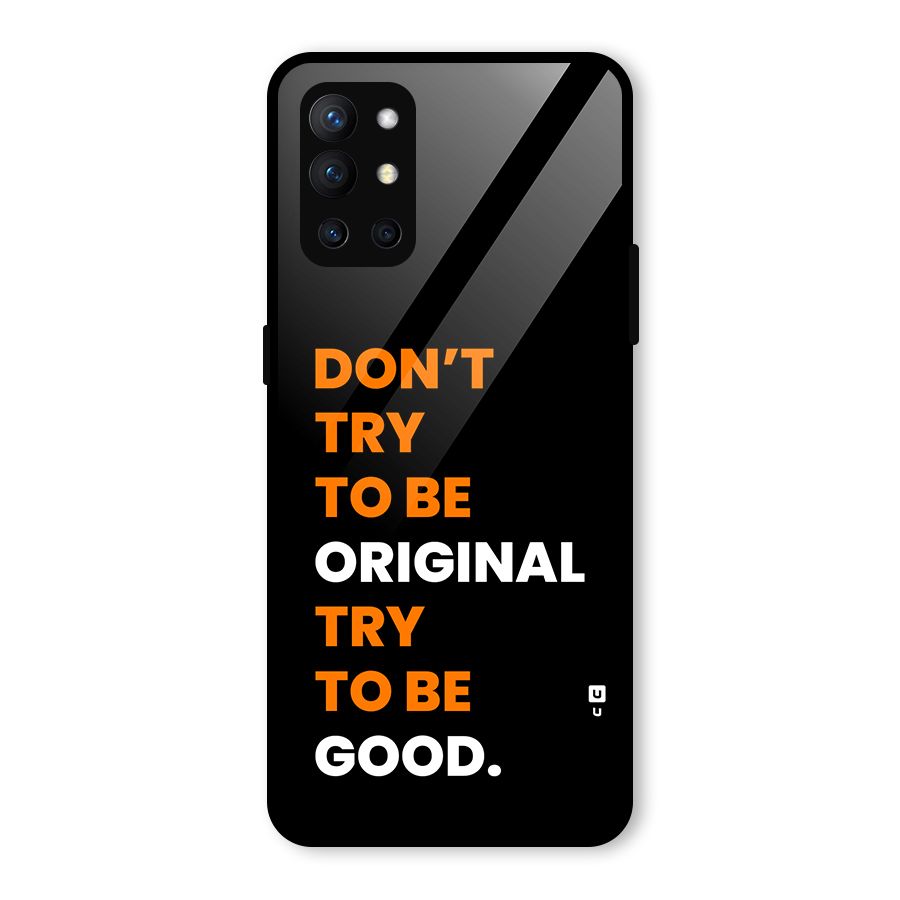 To Be Good Glass Back Case for OnePlus 9R