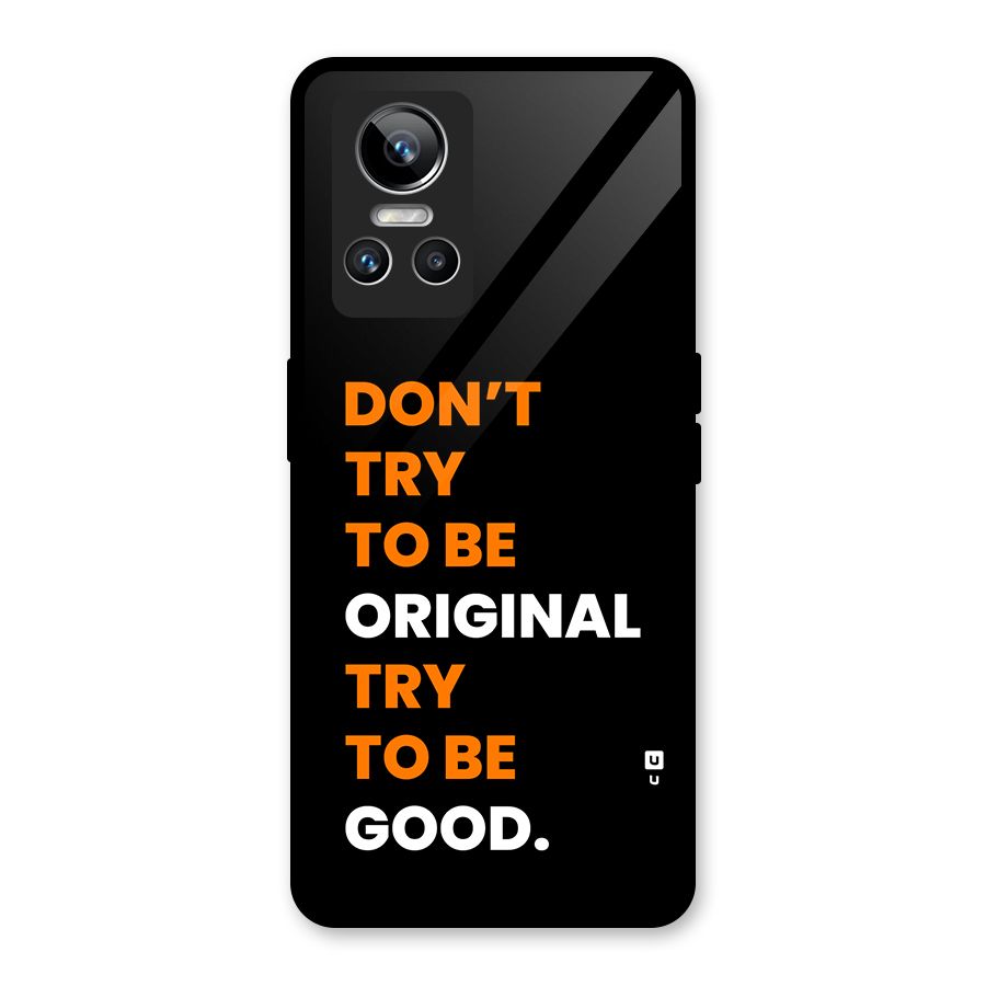 To Be Good Glass Back Case for Realme GT Neo 3