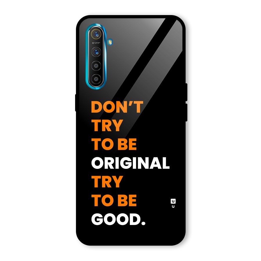 To Be Good Glass Back Case for Realme X2