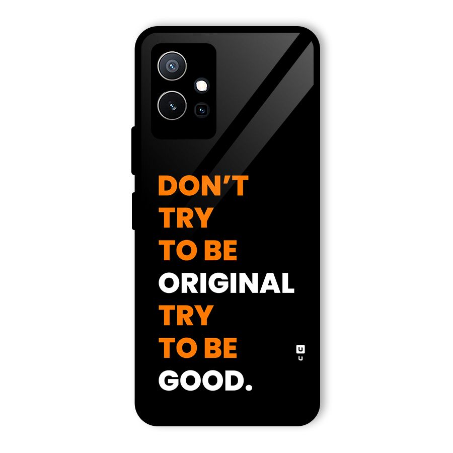 To Be Good Glass Back Case for Vivo Y75 5G