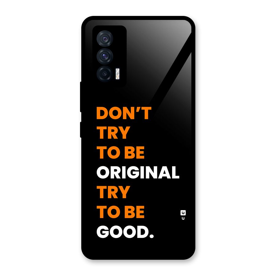 To Be Good Glass Back Case for Vivo iQOO 7 5G