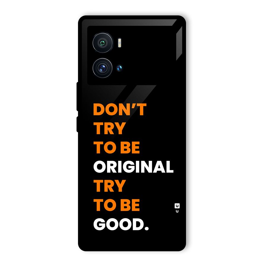 To Be Good Glass Back Case for Vivo iQOO 9 Pro