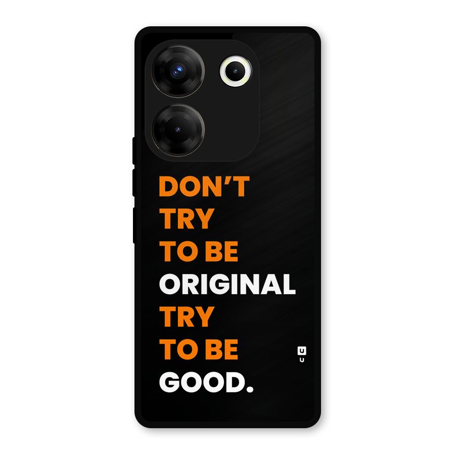 To Be Good Metal Back Case for Tecno Camon 20 Pro