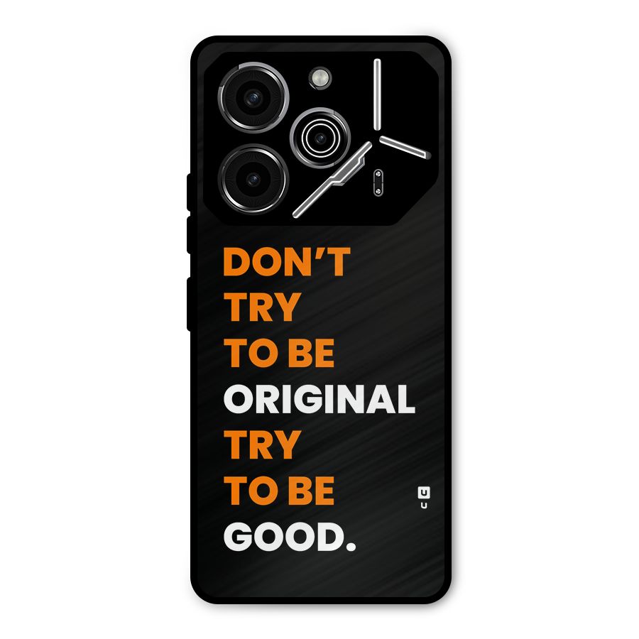 To Be Good Metal Back Case for Tecno Pova 6 Pro
