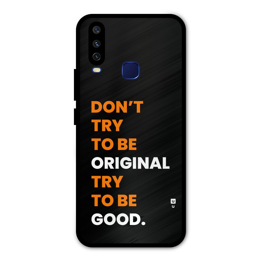 To Be Good Metal Back Case for Vivo U10