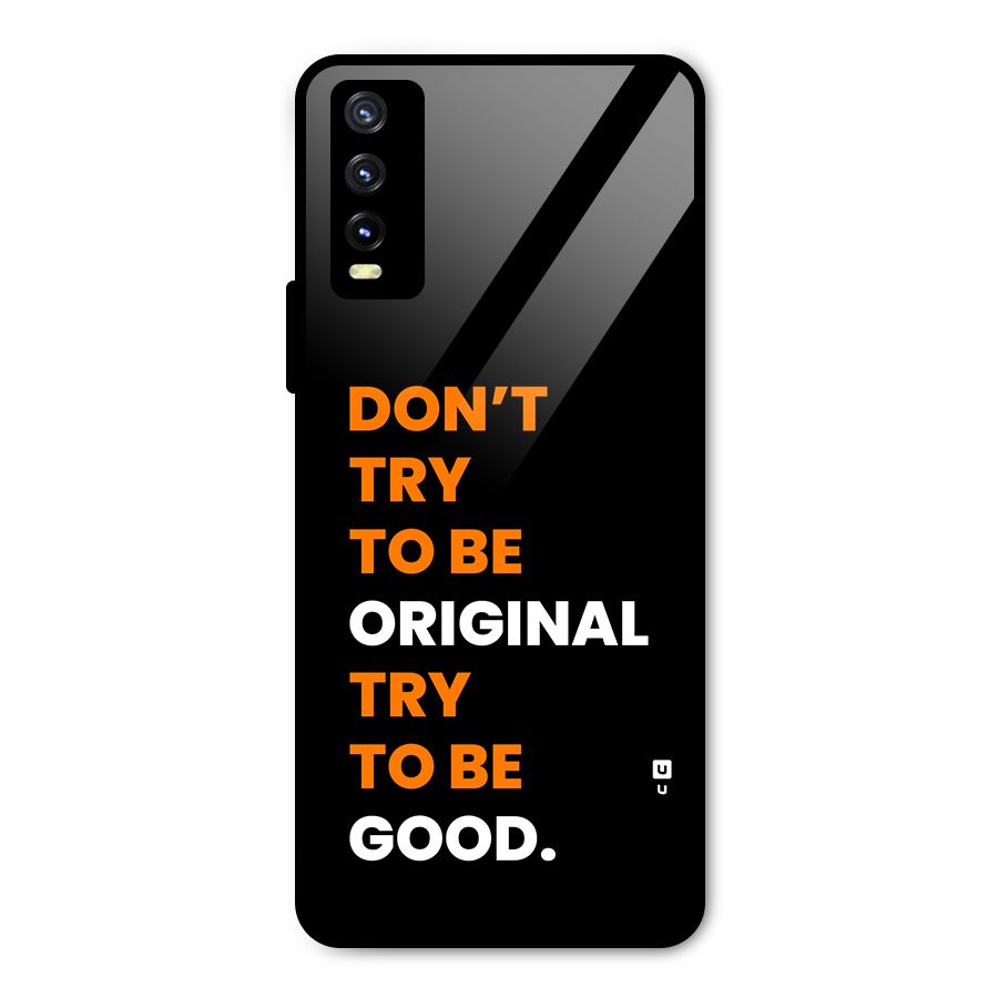 To Be Good Metal Back Case for Vivo Y20