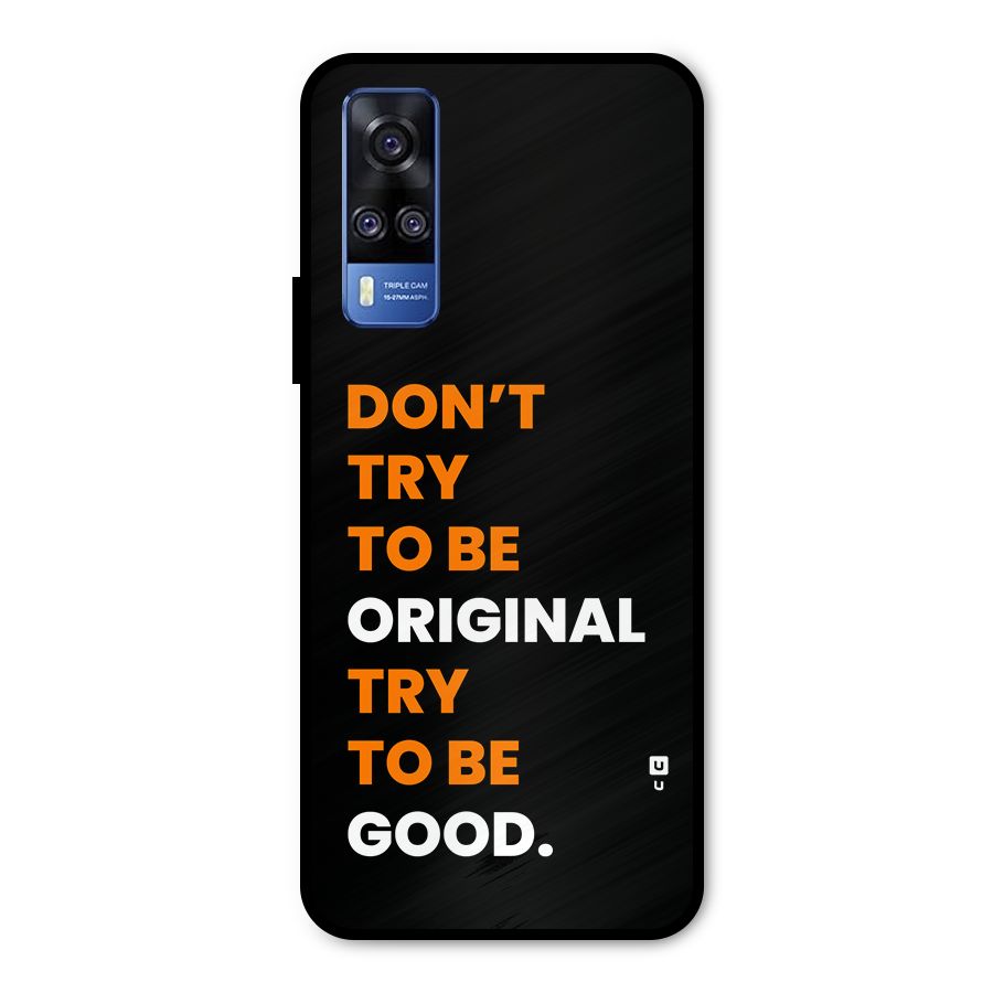 To Be Good Metal Back Case for Vivo Y51A