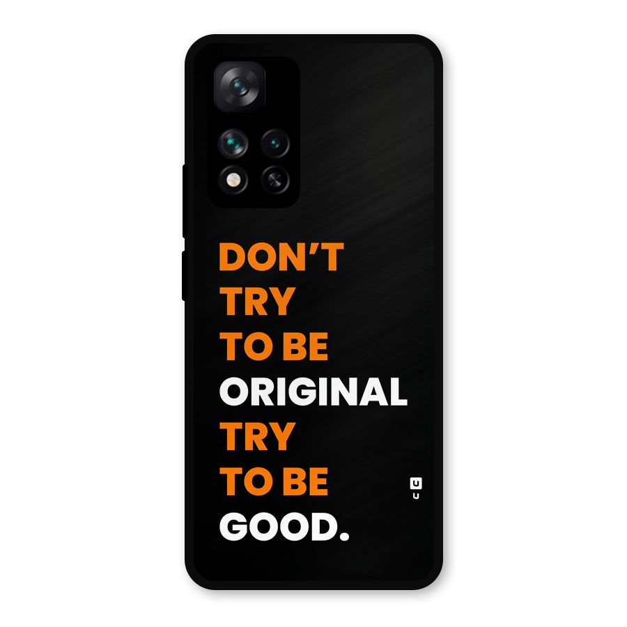 To Be Good Metal Back Case for Xiaomi 11i Hypercharge 5G