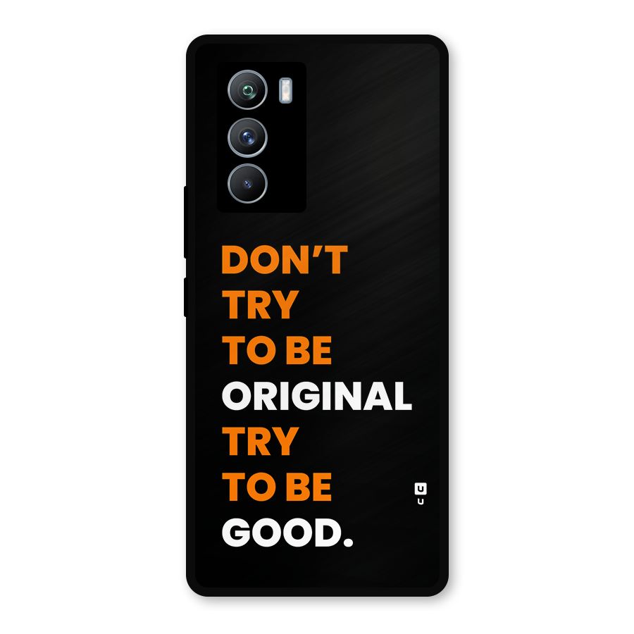 To Be Good Metal Back Case for iQOO 9 SE