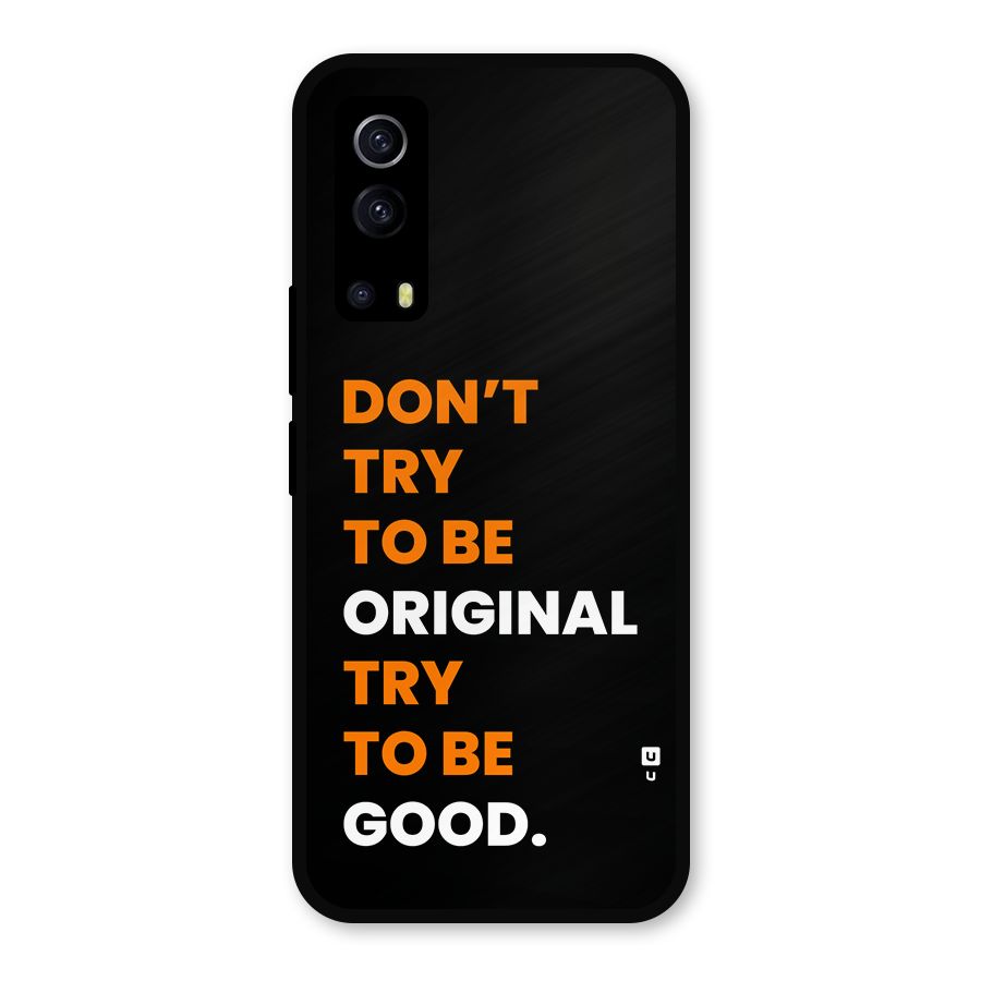 To Be Good Metal Back Case for iQOO Z3
