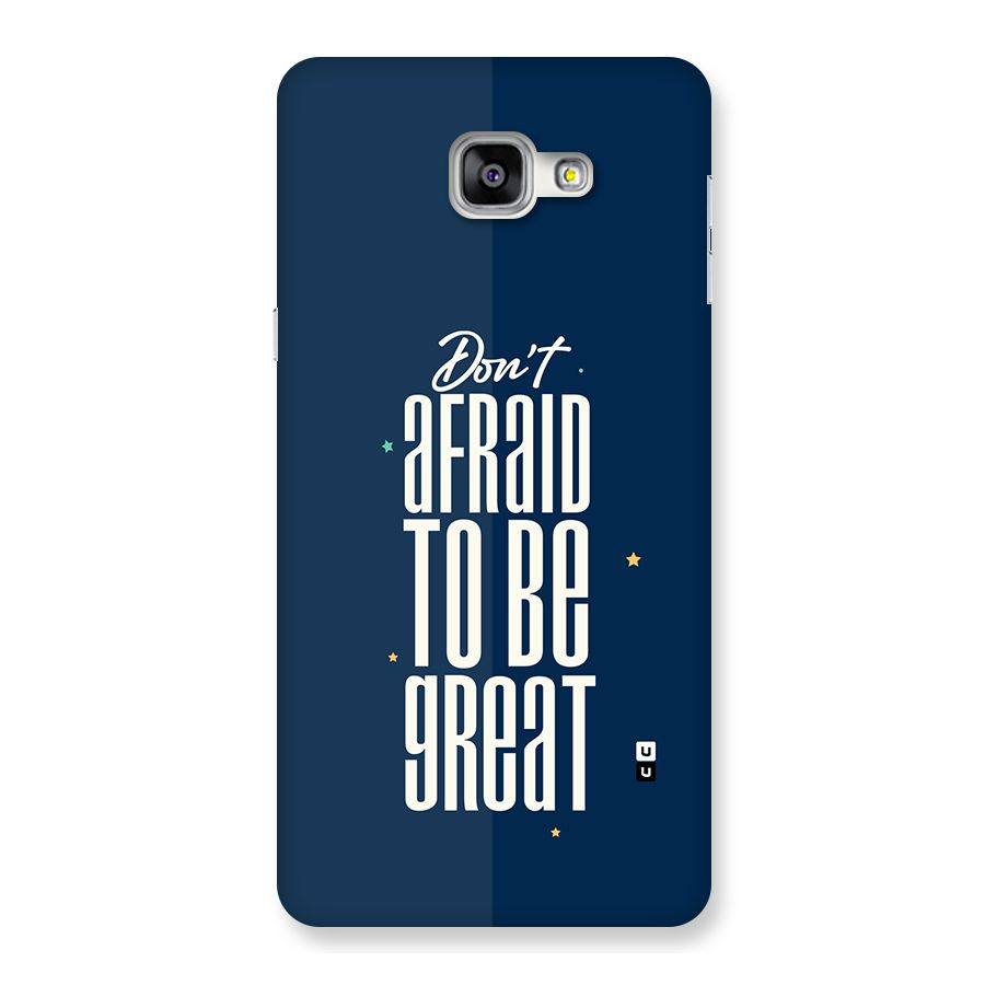 To Be Great Back Case for Galaxy A9
