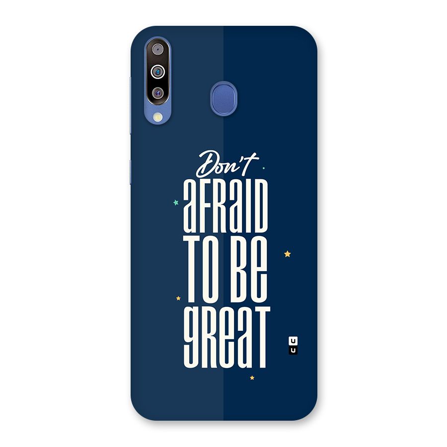 To Be Great Back Case for Galaxy M30