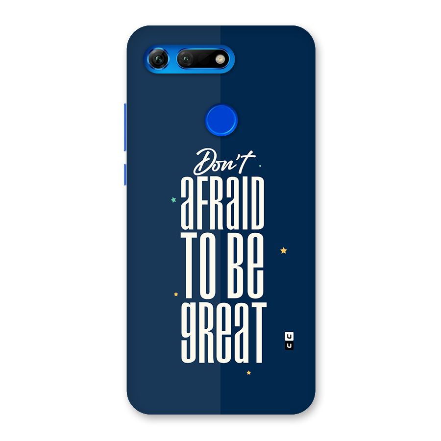 To Be Great Back Case for Honor View 20