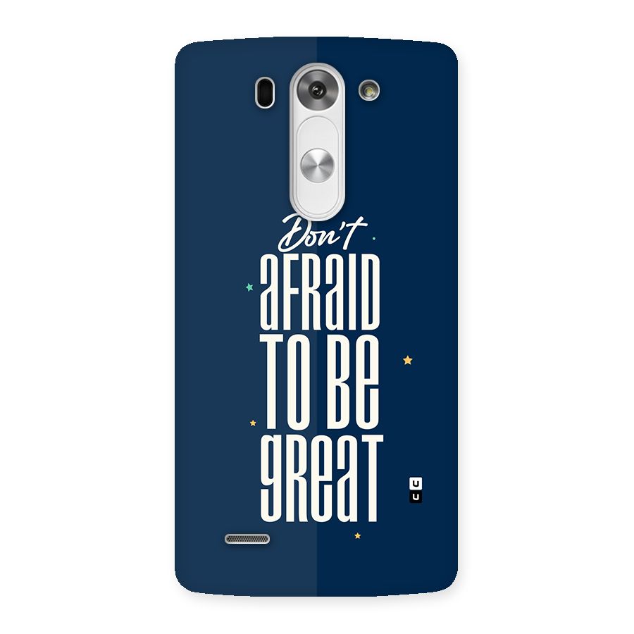 To Be Great Back Case for LG G3 Beat