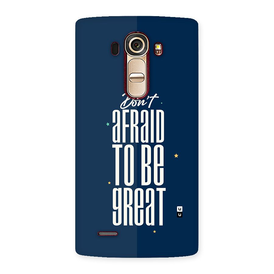 To Be Great Back Case for LG G4