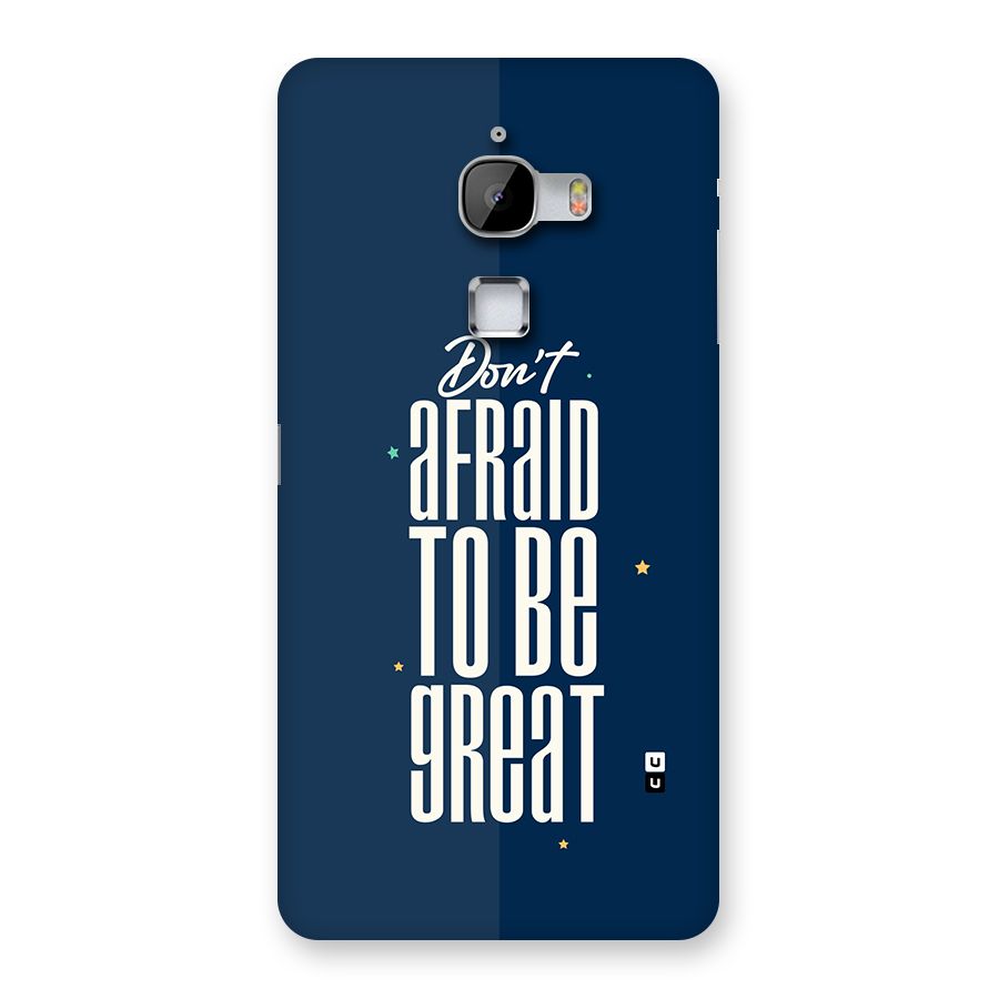 To Be Great Back Case for LeTV Le Max