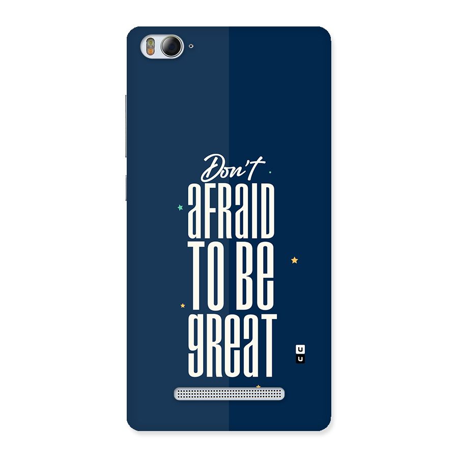 To Be Great Back Case for Mi4i