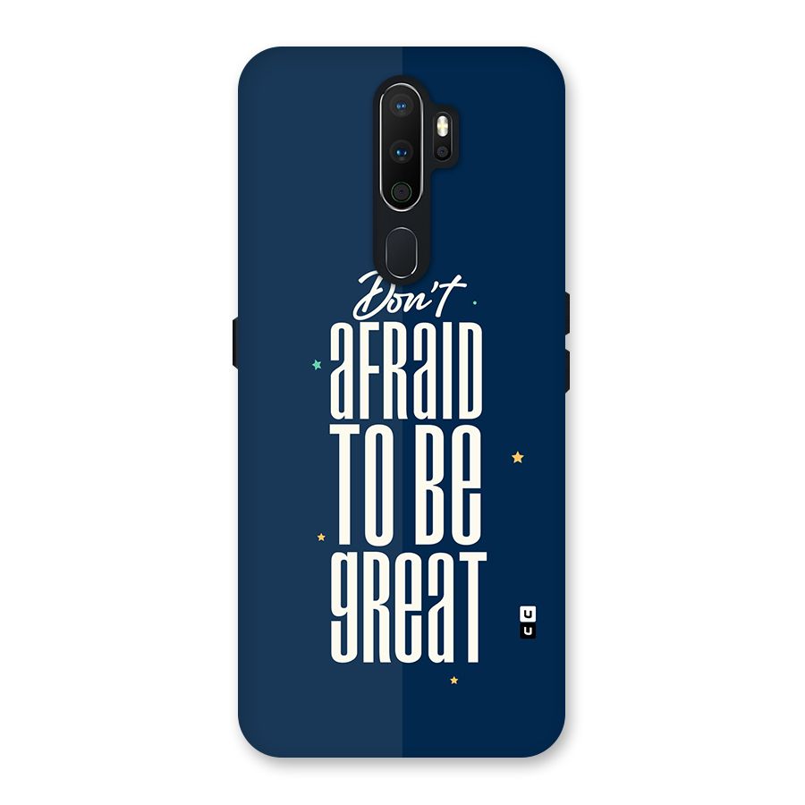 To Be Great Back Case for Oppo A5 (2020)