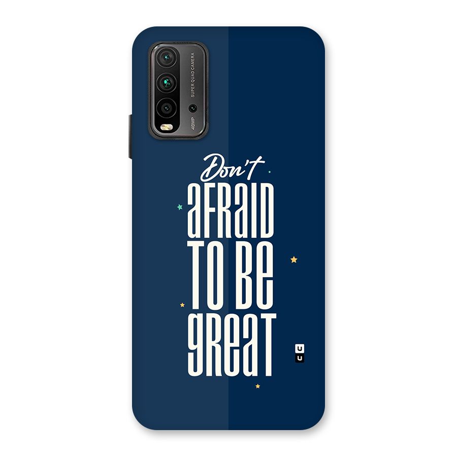 To Be Great Back Case for Redmi 9 Power