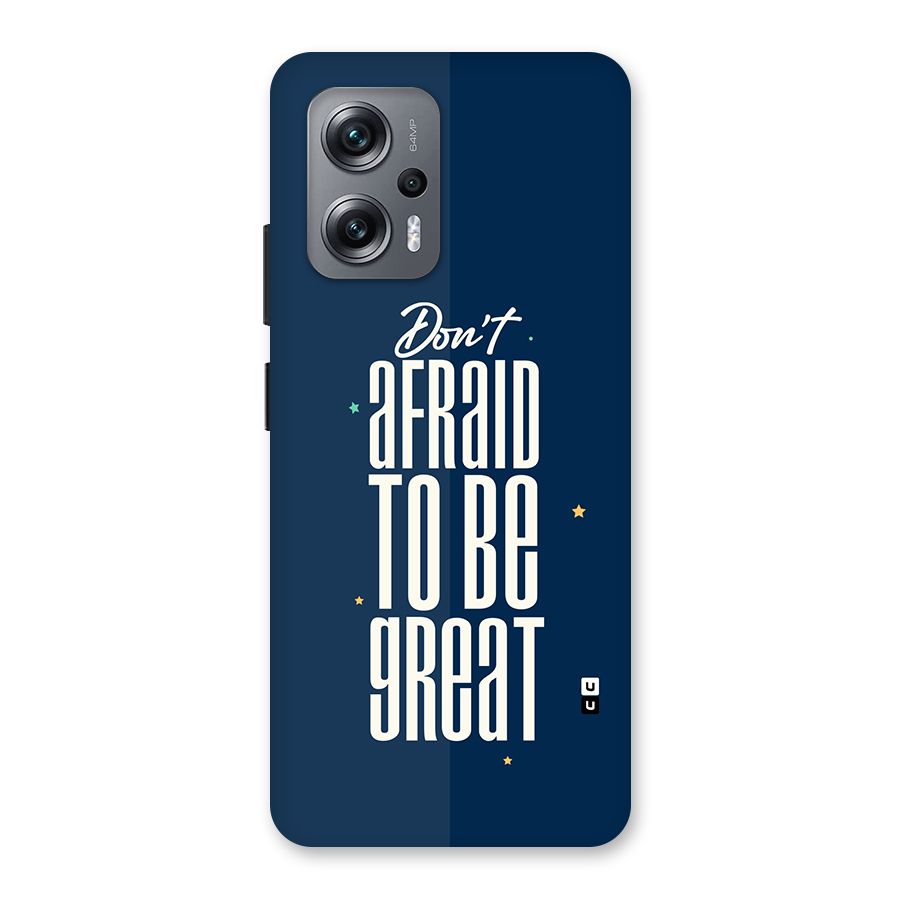 To Be Great Back Case for Redmi K50i
