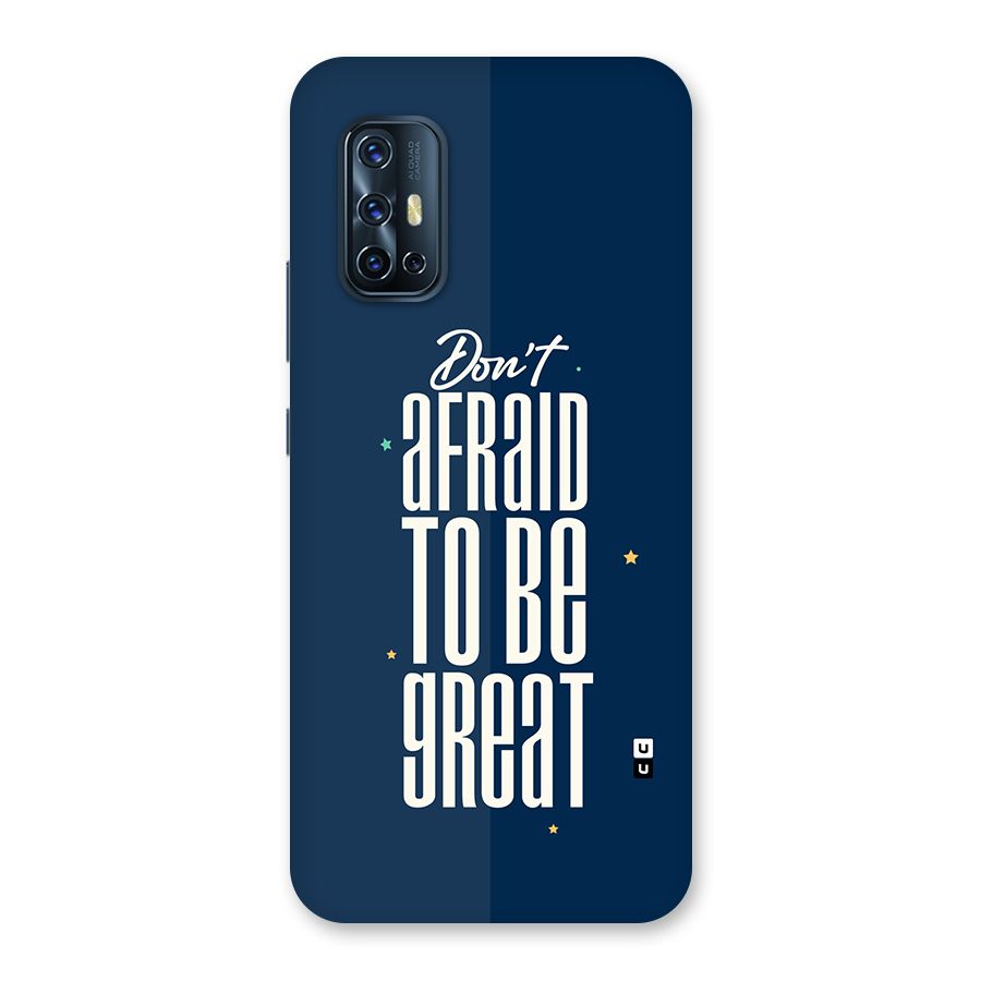 To Be Great Back Case for Vivo V17