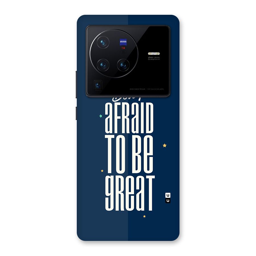 To Be Great Back Case for Vivo X80 Pro
