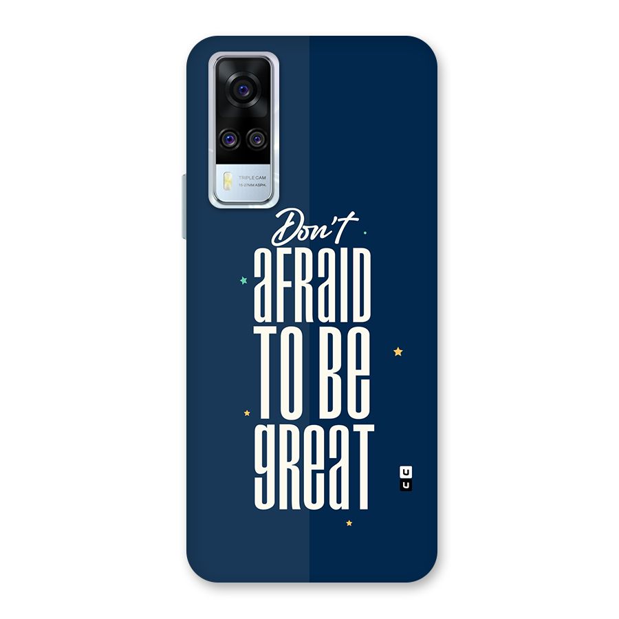 To Be Great Back Case for Vivo Y31