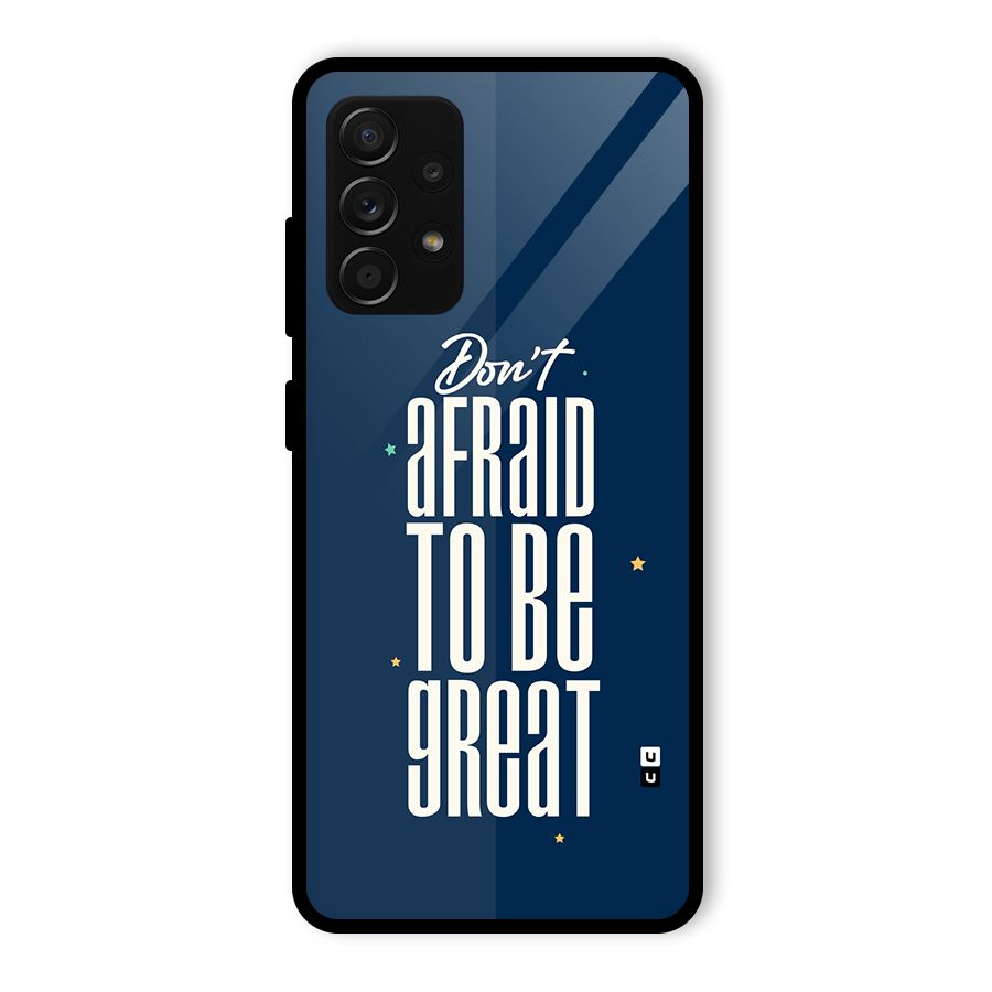 To Be Great Glass Back Case for Galaxy A53 5G
