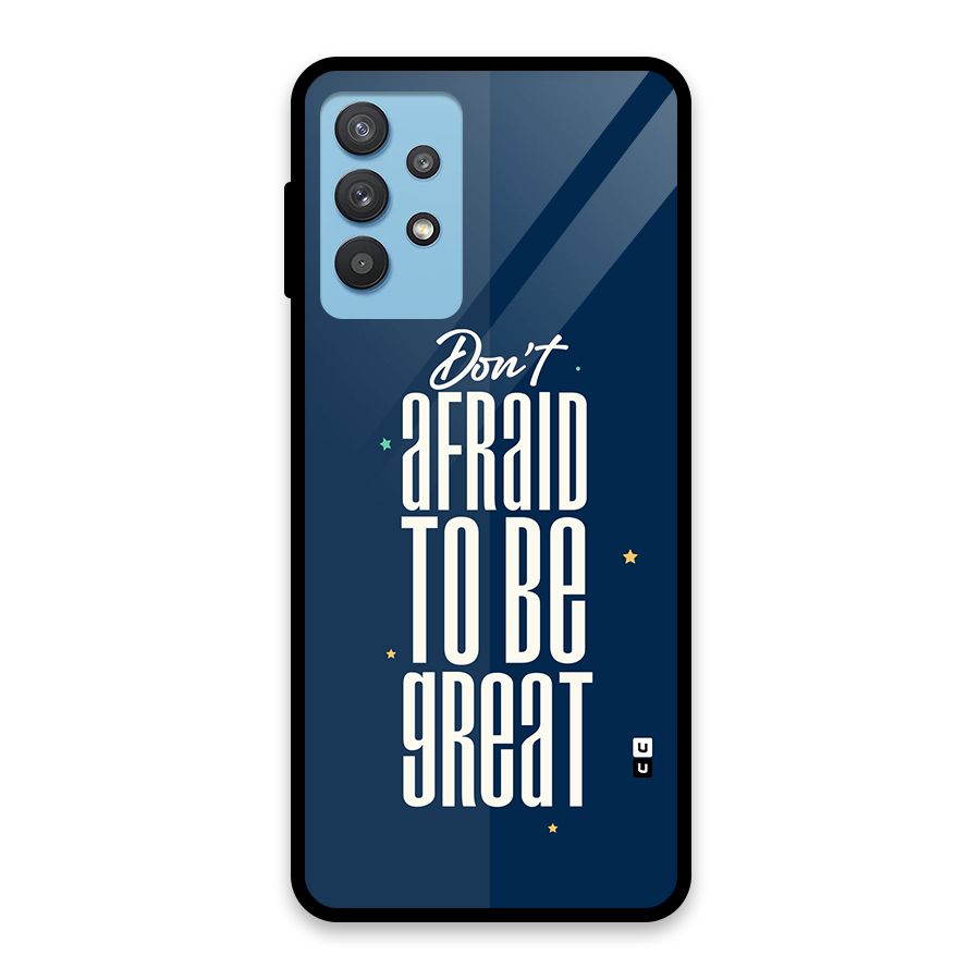 To Be Great Glass Back Case for Galaxy M32 5G