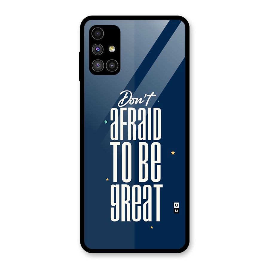 To Be Great Glass Back Case for Galaxy M51