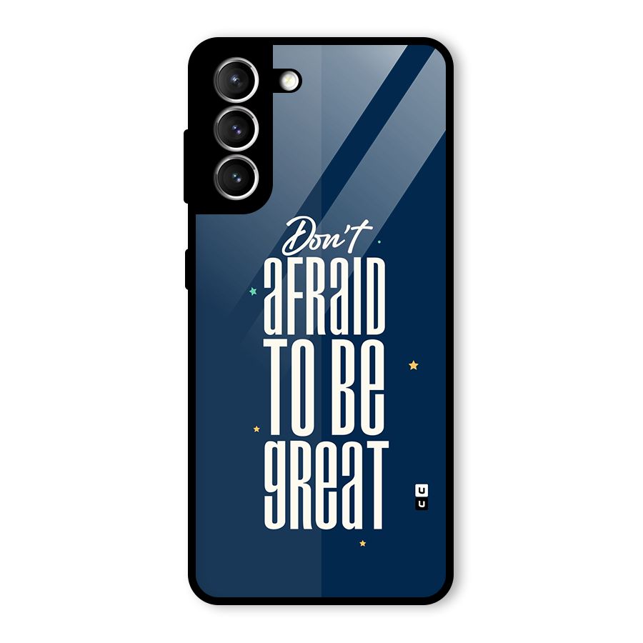 To Be Great Glass Back Case for Galaxy S21 5G
