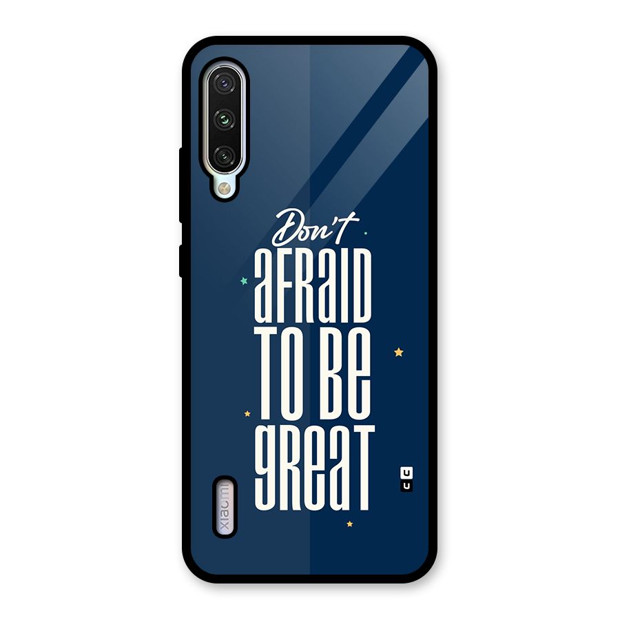 To Be Great Glass Back Case for Mi A3