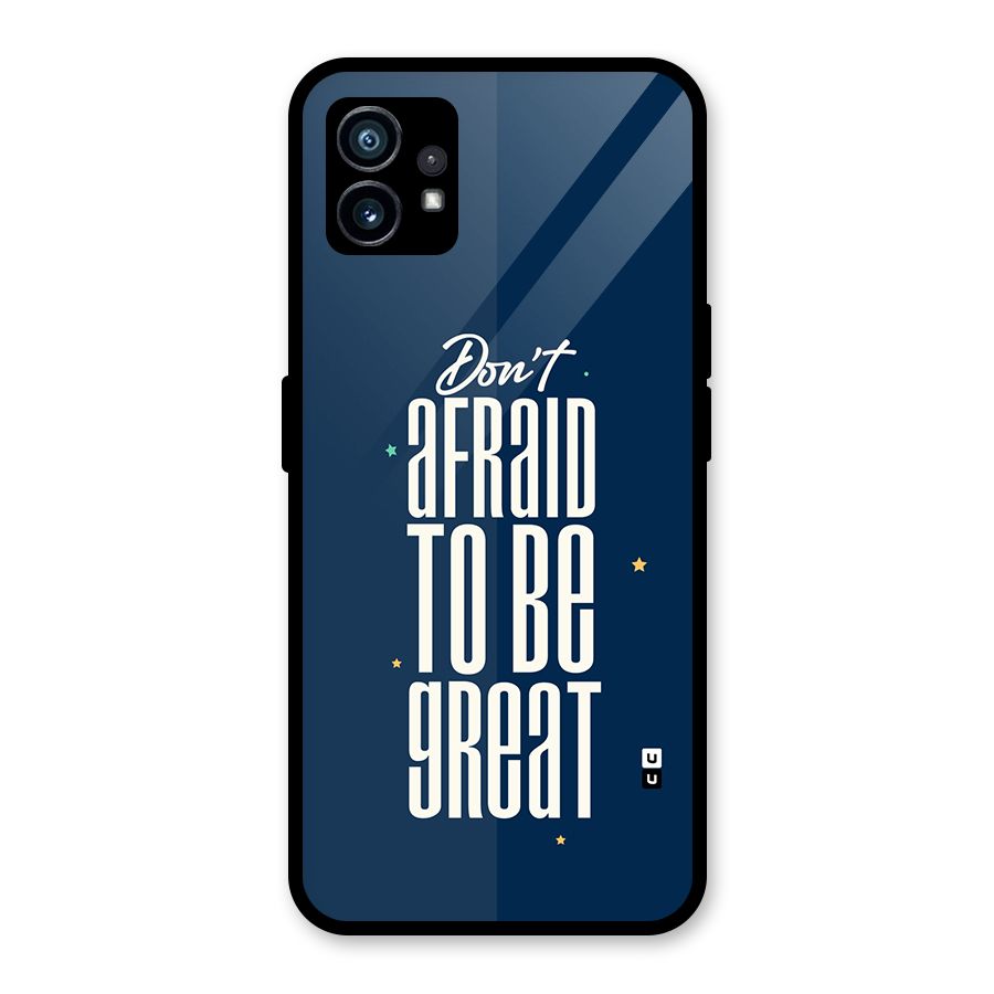 To Be Great Glass Back Case for Nothing Phone 1