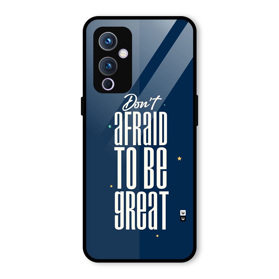 To Be Great Glass Back Case for OnePlus 9
