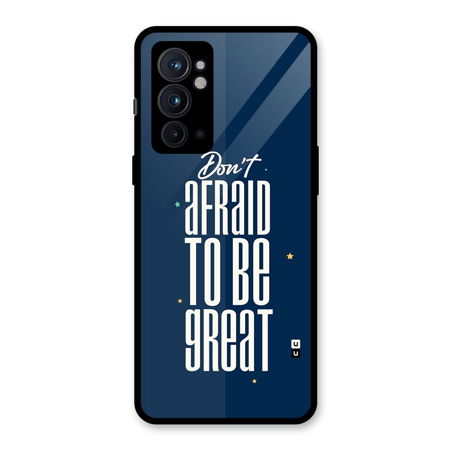 To Be Great Glass Back Case for OnePlus 9RT 5G
