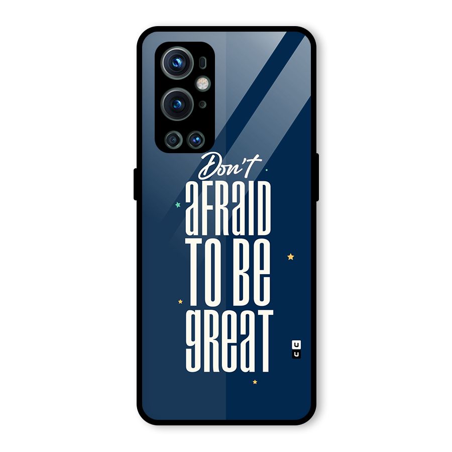 To Be Great Glass Back Case for OnePlus 9 Pro