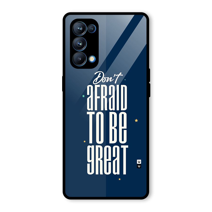 To Be Great Glass Back Case for Oppo Reno5 Pro 5G