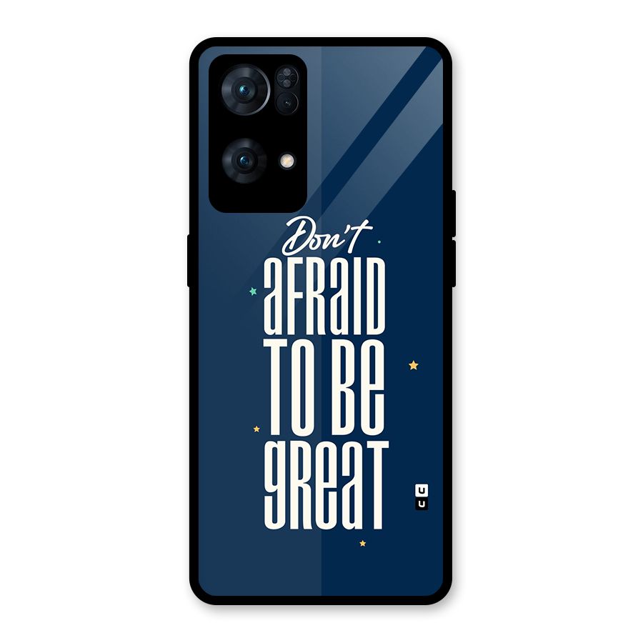 To Be Great Glass Back Case for Oppo Reno7 Pro 5G