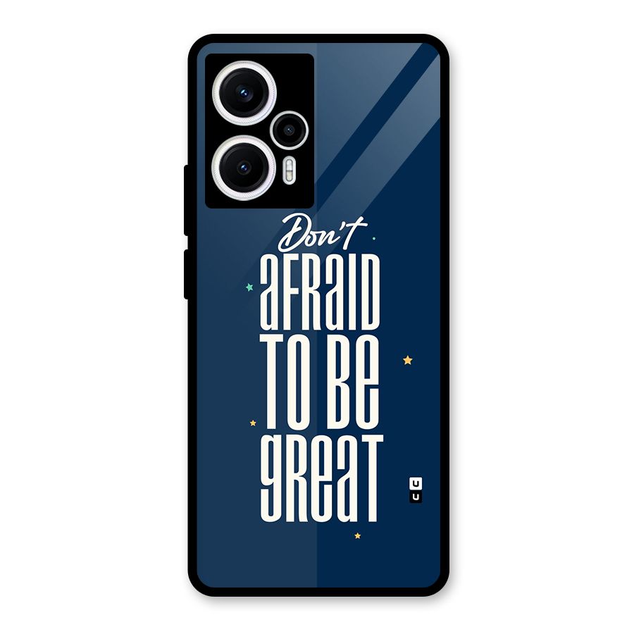 To Be Great Glass Back Case for Poco F5