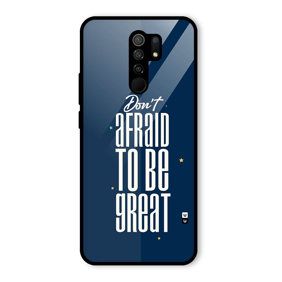 To Be Great Glass Back Case for Poco M2