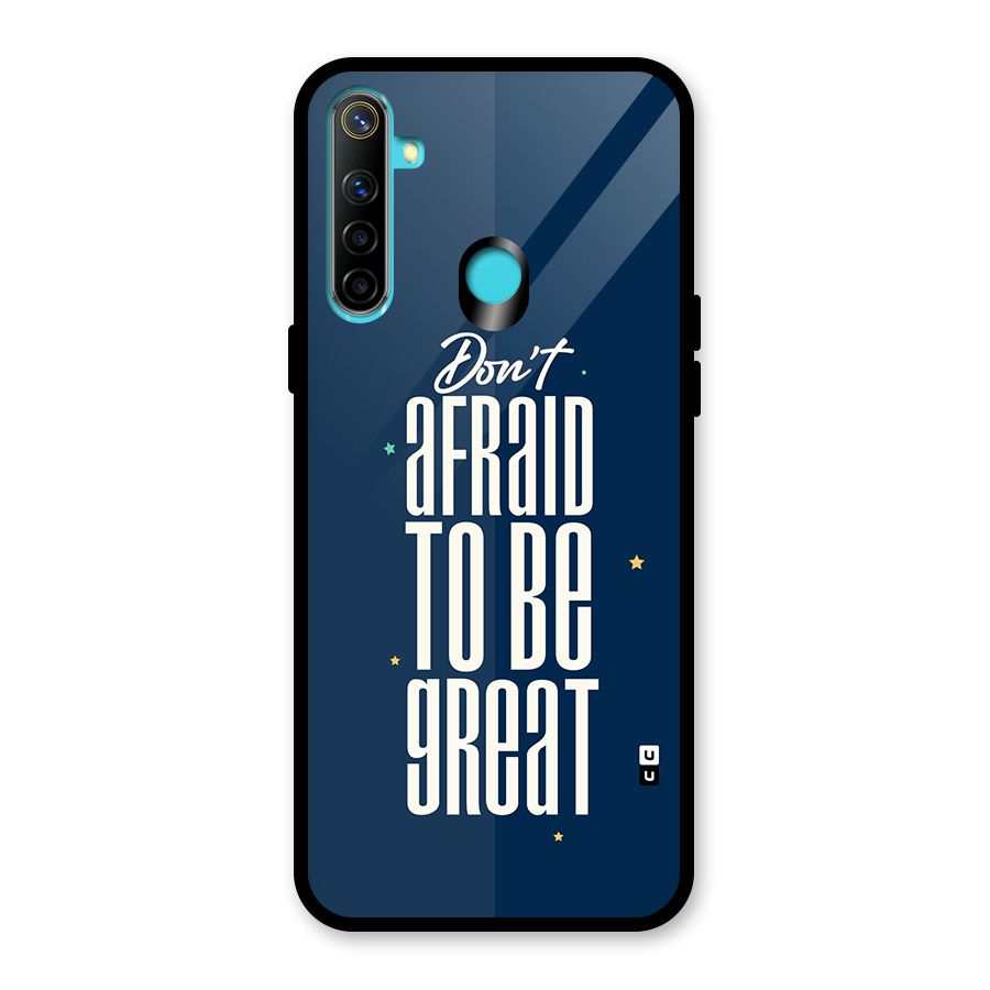 To Be Great Glass Back Case for Realme 5i