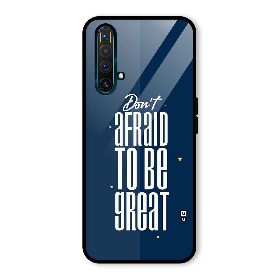 To Be Great Glass Back Case for Realme X3