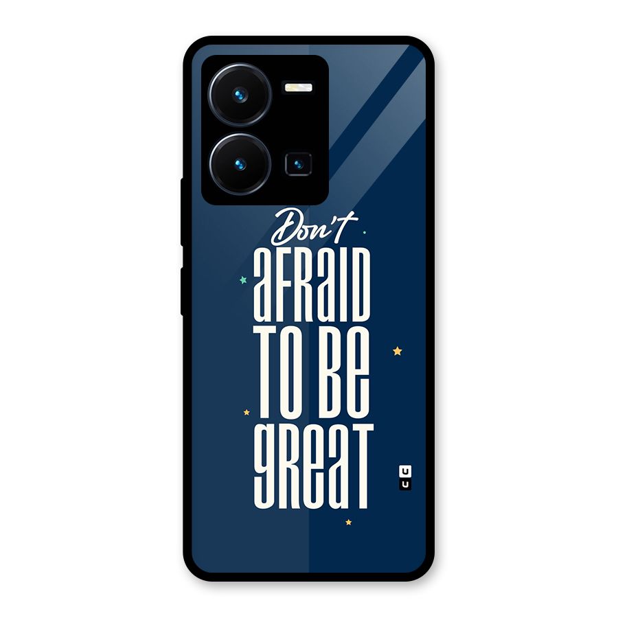 To Be Great Glass Back Case for Vivo Y35