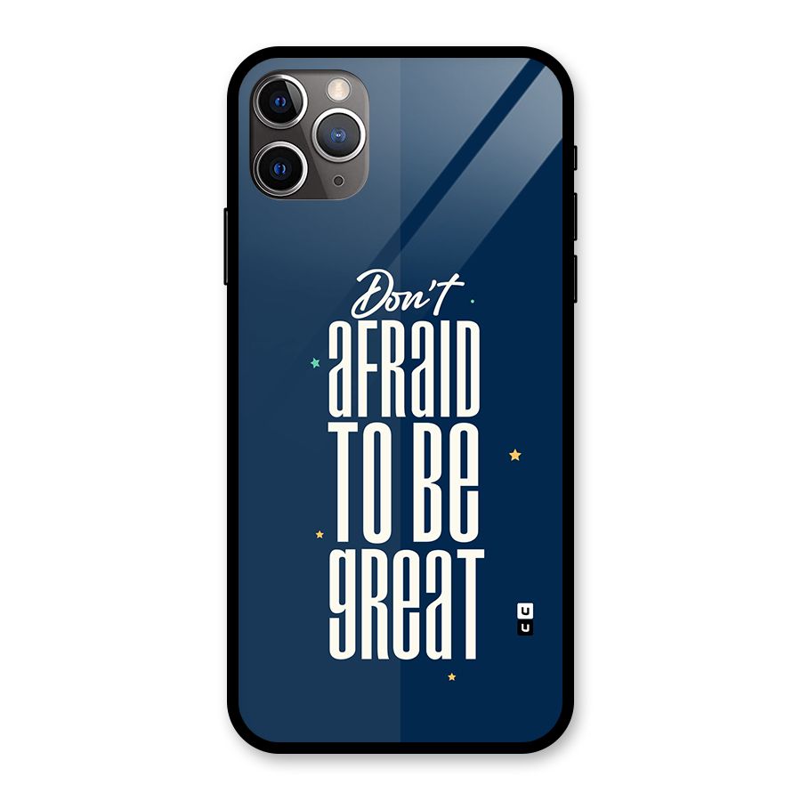 To Be Great Glass Back Case for iPhone 11 Pro Max