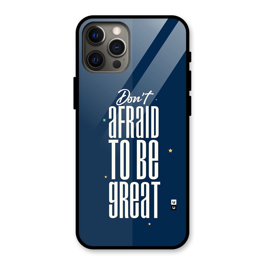To Be Great Glass Back Case for iPhone 12 Pro Max